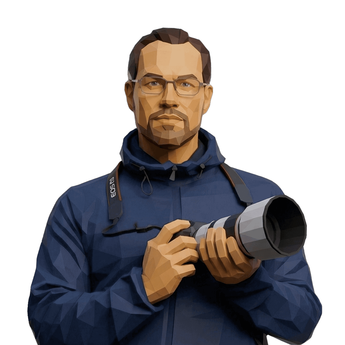 Low-poly 3D me