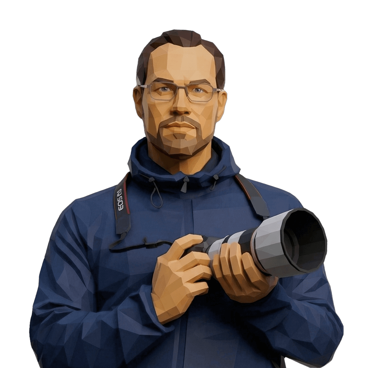 Low-poly 3D me