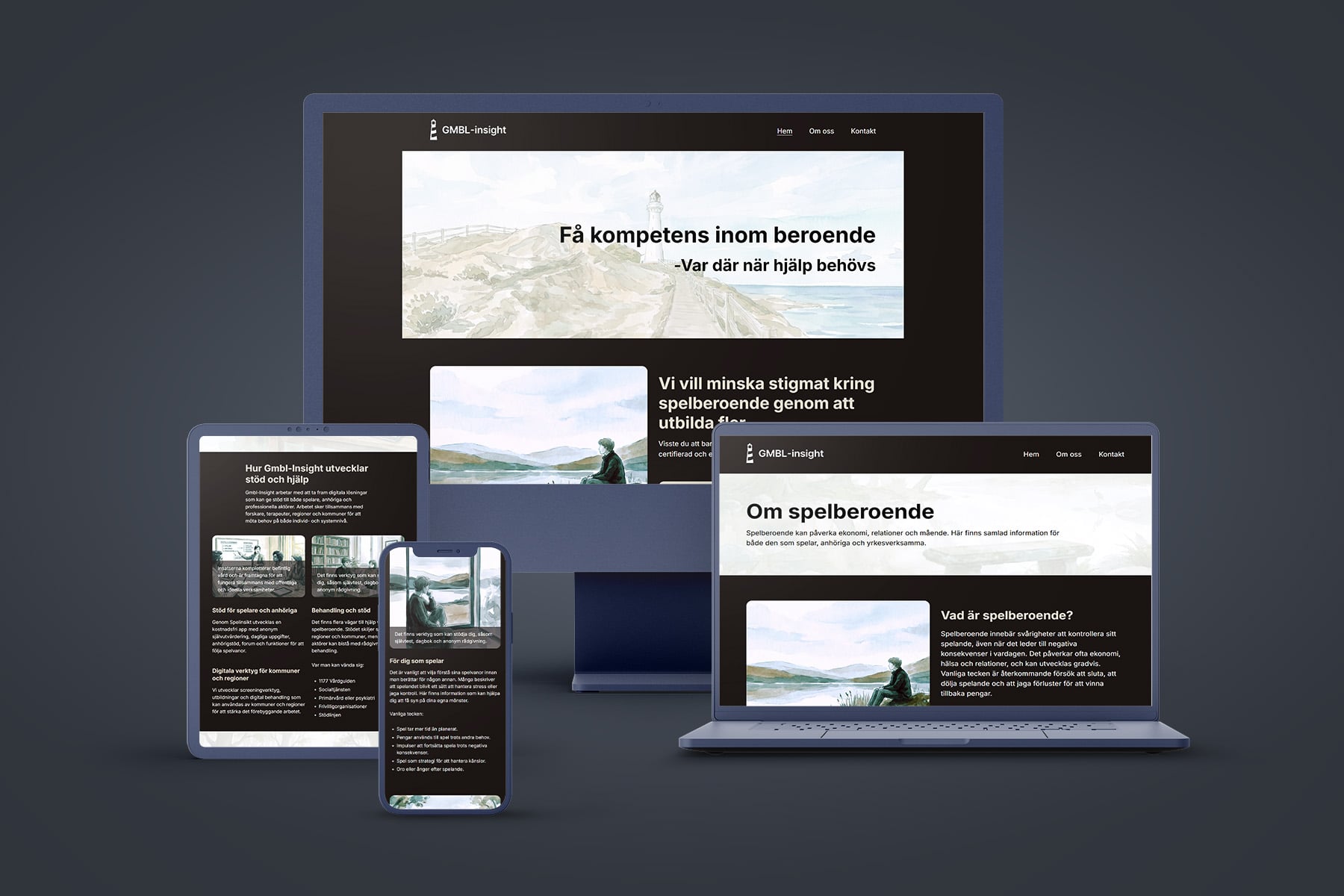 Image showing a page from the website