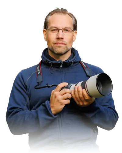 Portrait of me holding a camera